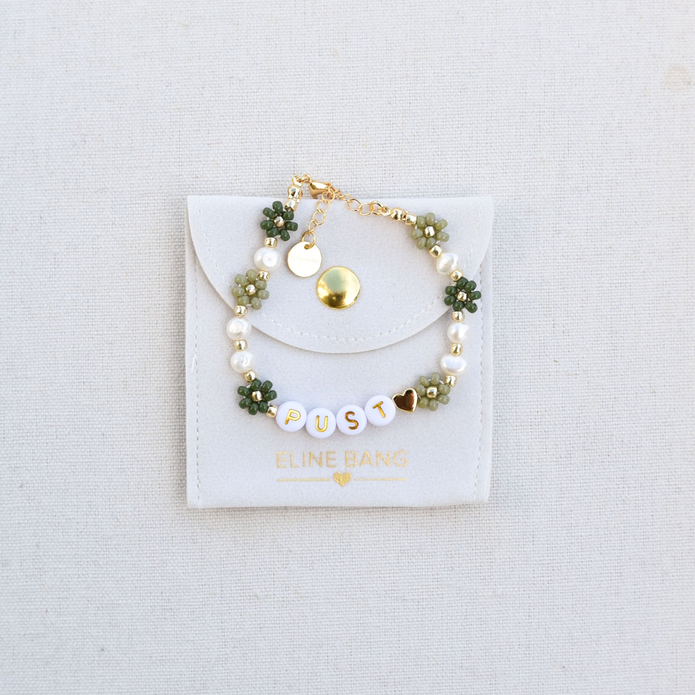 Breath flower bracelet green